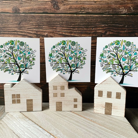 Hand Crafted Other - 25 Square Postcards